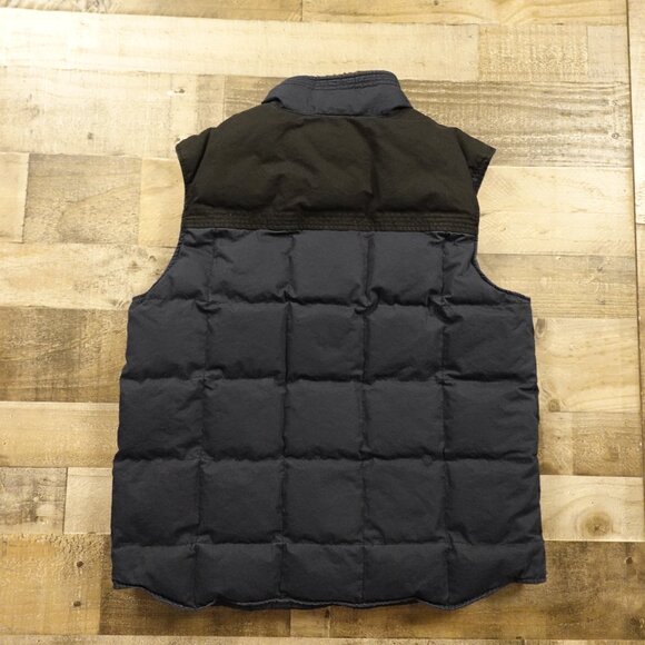 Eddie Bauer Yukon Down Vest Goose Down Fill Power 550 Men's Size Large Navy - Picture 10 of 10